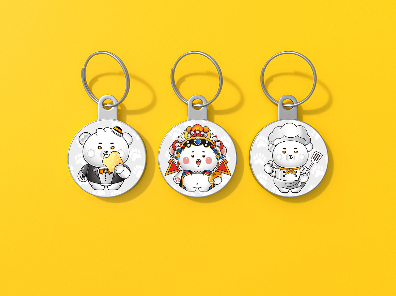 卡通熊IP-蛋黄酥-魔方吐司面包-插画电商包装（图ZMzkwMDI5Mjc2） - 包装 - 站酷设计师丶spring_原创素材 - 站酷ZCOOL