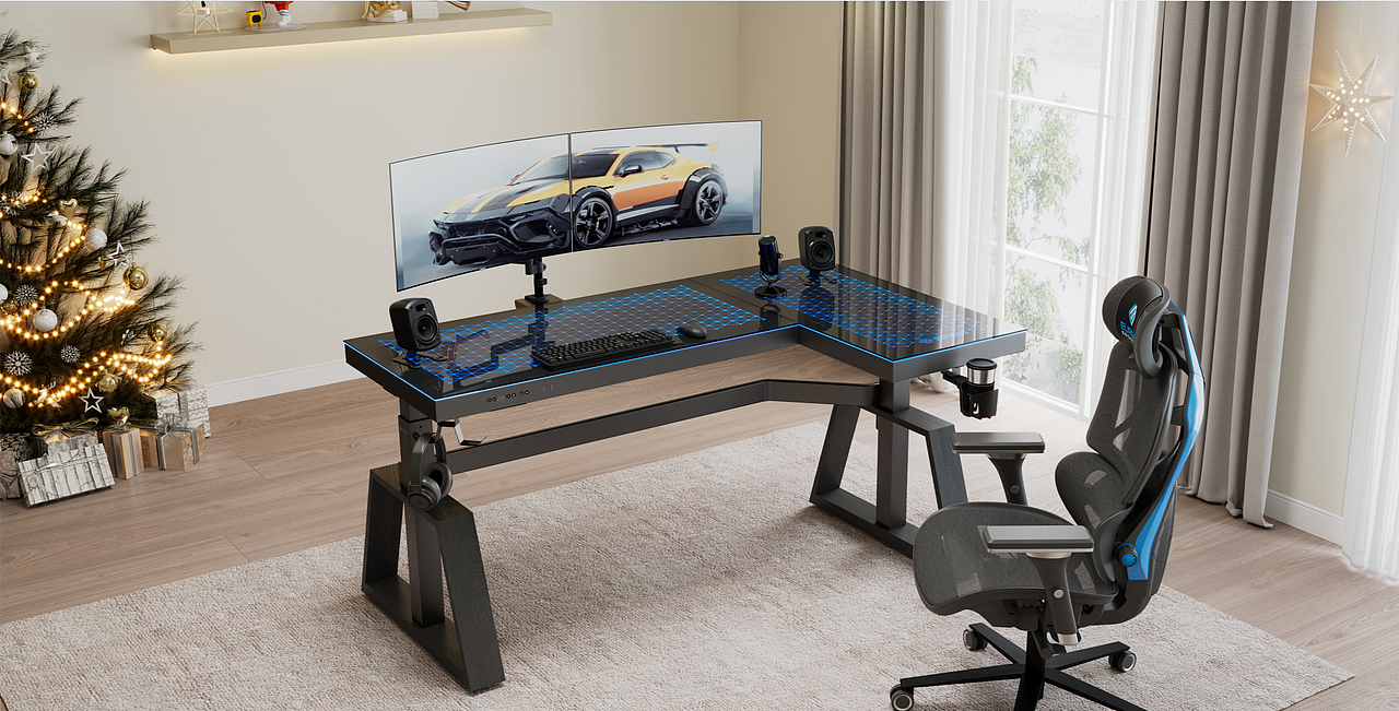 电竞家具产品渲染集