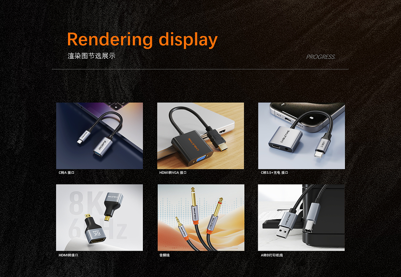 3C数码类产品详情：音频线/hdmi转接头/c转a转接头