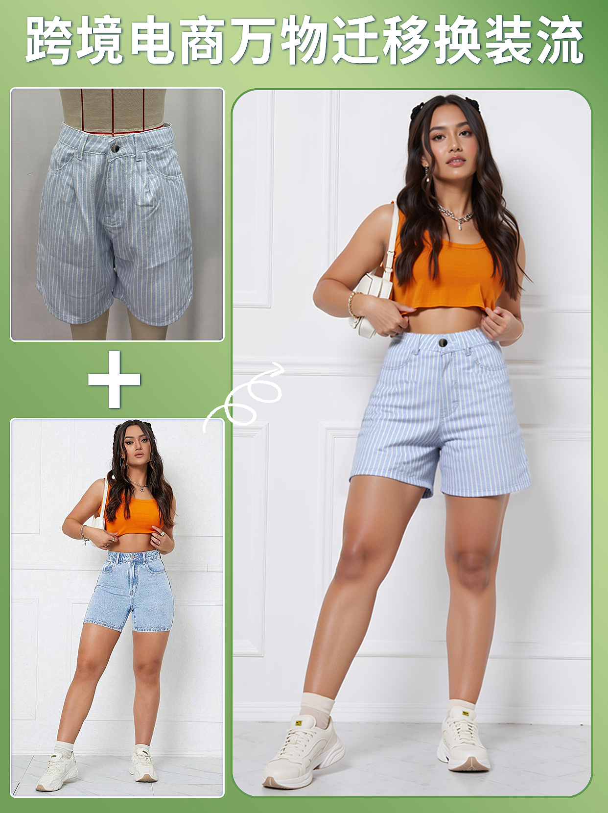 跨境电商服装换装AI万物迁移（图ZMzkwMDUyNTE2） - 电商 - 站酷设计师小赖米设计师原创素材 - 站酷ZCOOL