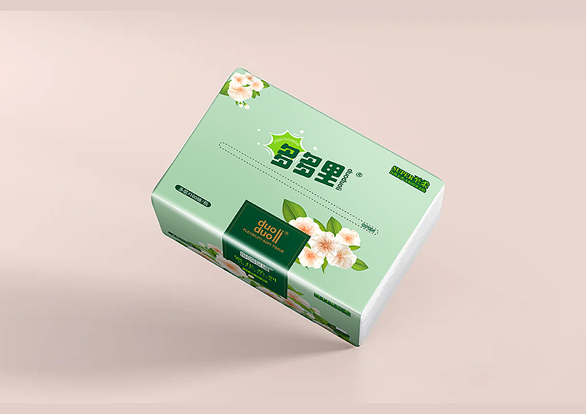 纸巾包装设计（二）