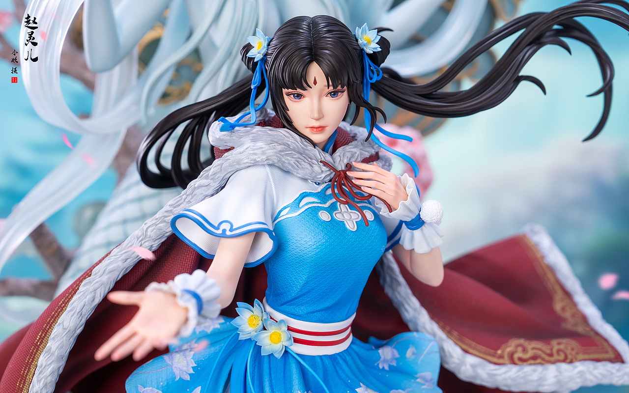 仙剑奇侠传 赵灵儿雕像（图ZMzkwMDYzODA0） - 产品摄影 - 站酷设计师一个半原创素材 - 站酷ZCOOL