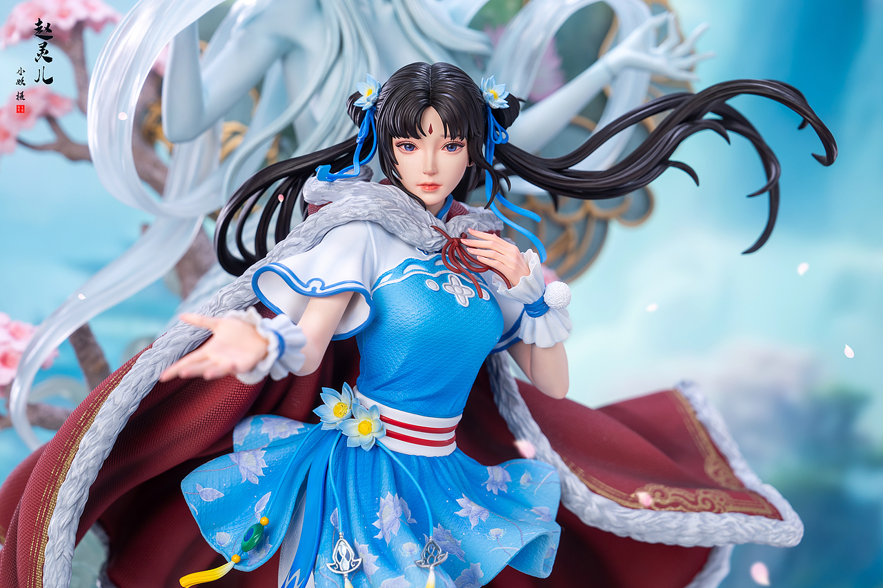 仙剑奇侠传 赵灵儿雕像（图ZMzkwMDYzNzk2） - 产品摄影 - 站酷设计师一个半原创素材 - 站酷ZCOOL