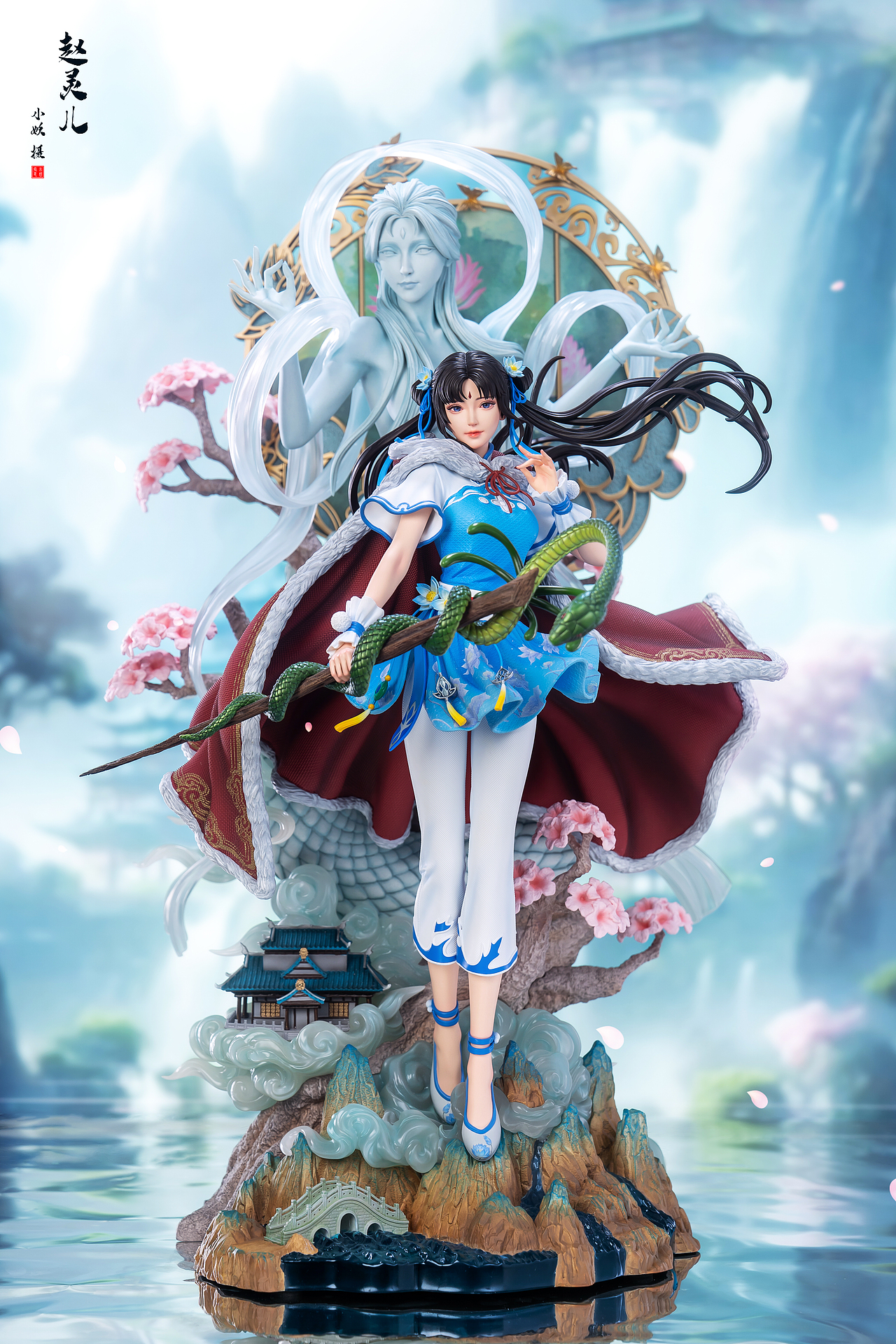 仙剑奇侠传 赵灵儿雕像（图ZMzkwMDYzODE2） - 产品摄影 - 站酷设计师一个半原创素材 - 站酷ZCOOL