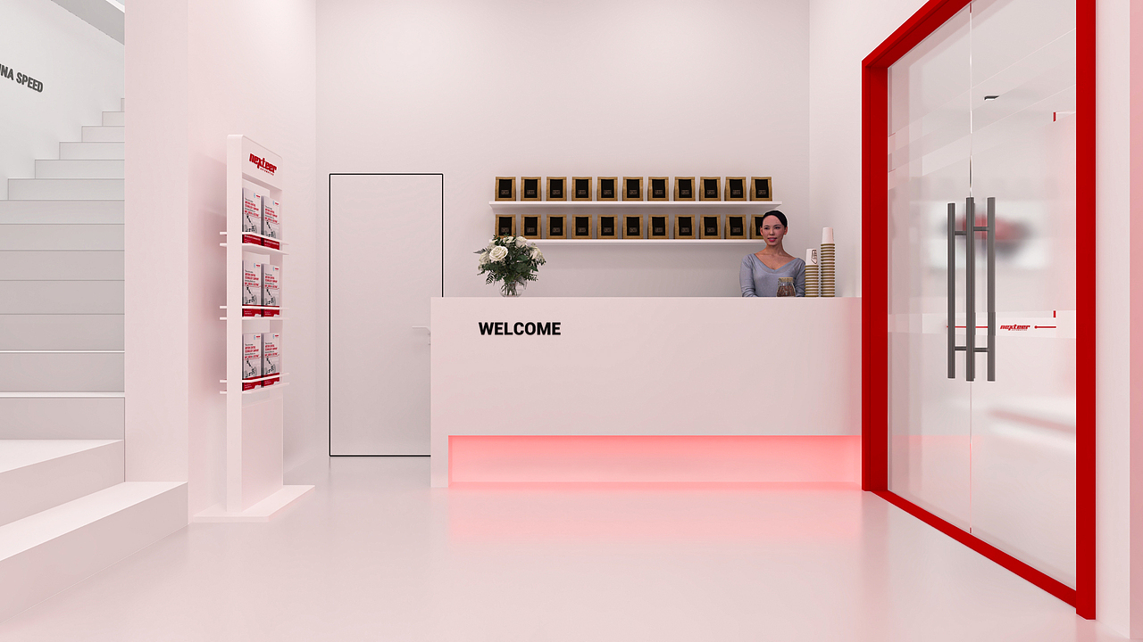 展位设计案例-Nexteer（图ZMzkwMDgwNTk2） - 展陈设计 - 站酷设计师谦沐设计原创素材 - 站酷ZCOOL