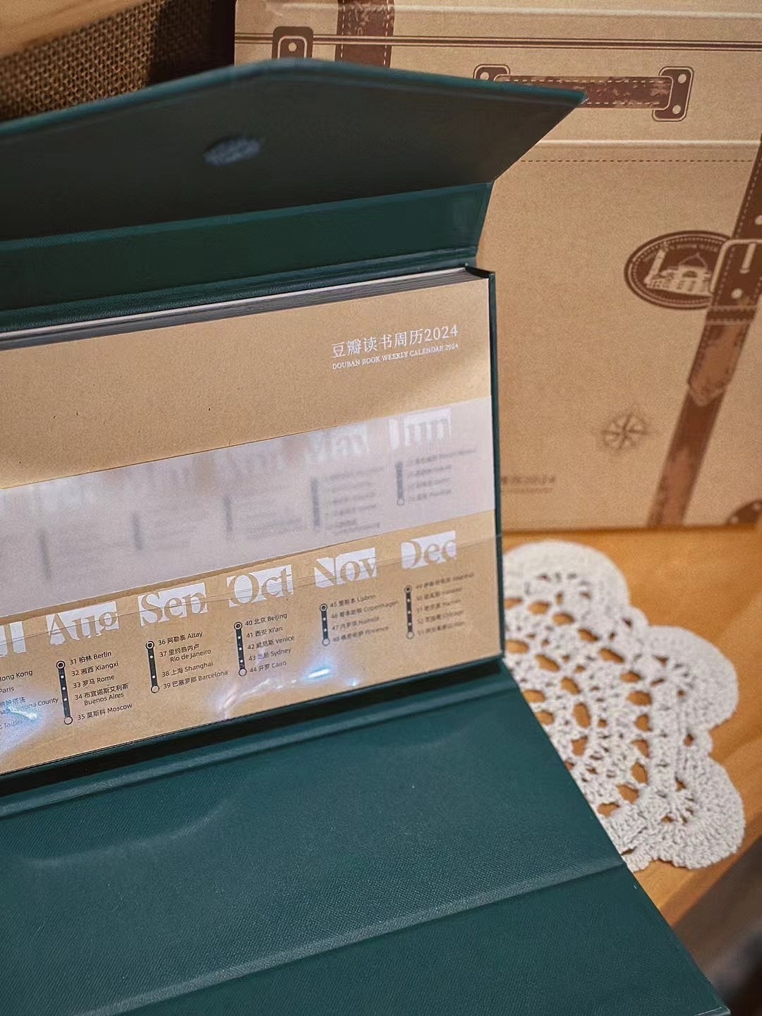 豆瓣周历2024插画&实物展示（图ZMzkwMDgzMjY0） - 商业插画 - 站酷设计师老蟆原创素材 - 站酷ZCOOL