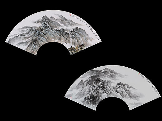 水墨扇面系列