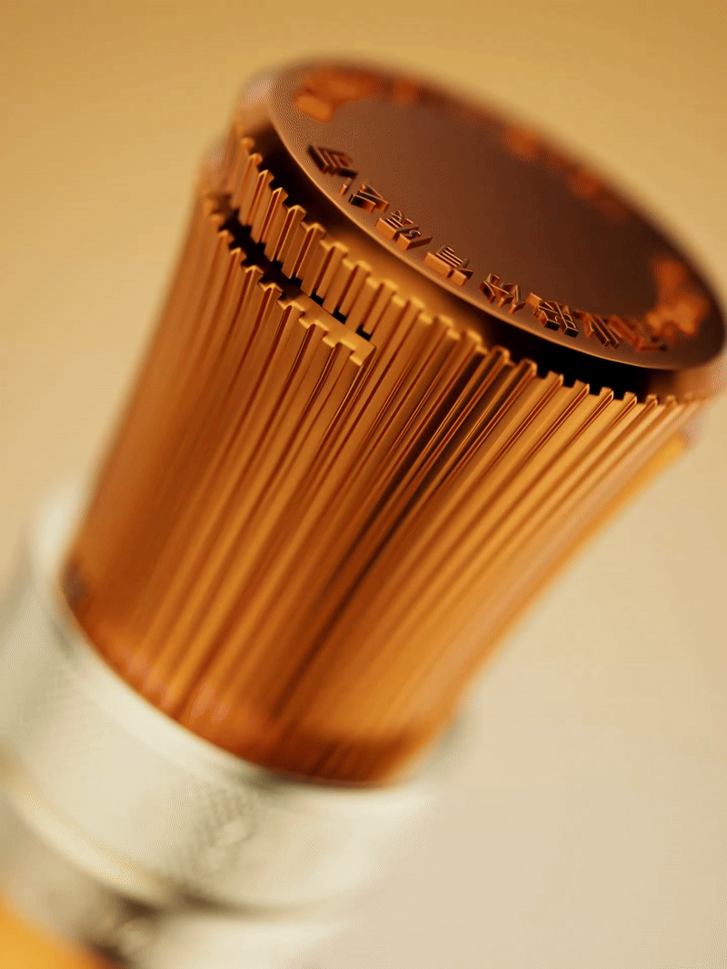 口子酒业 X OCD甲古文設計|「兼」系列的多巴胺调色板