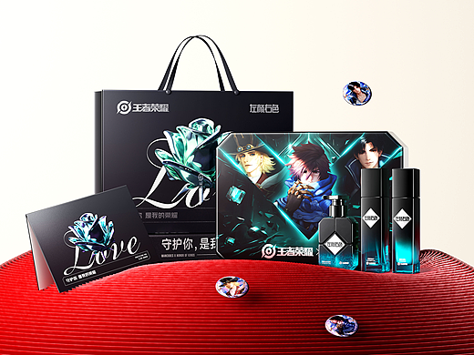 王者荣耀 X 左颜右色 520限定礼盒
