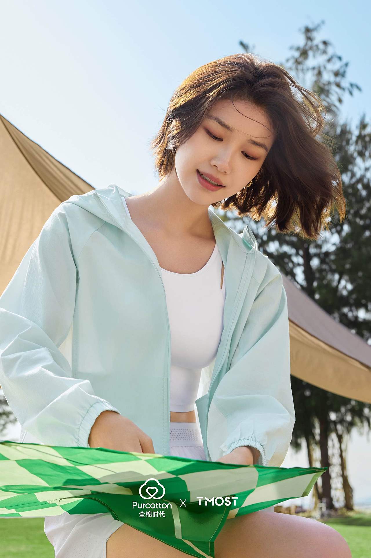 商业摄影|为全棉拍摄的一组夏日出游防晒大片