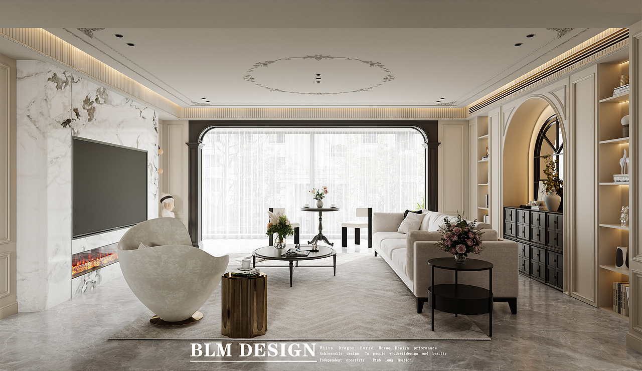 白龙马效果图（图ZMzkwMTEyMzg0） - 家装设计 - 站酷设计师白龙马效果图杨芸原创素材 - 站酷ZCOOL