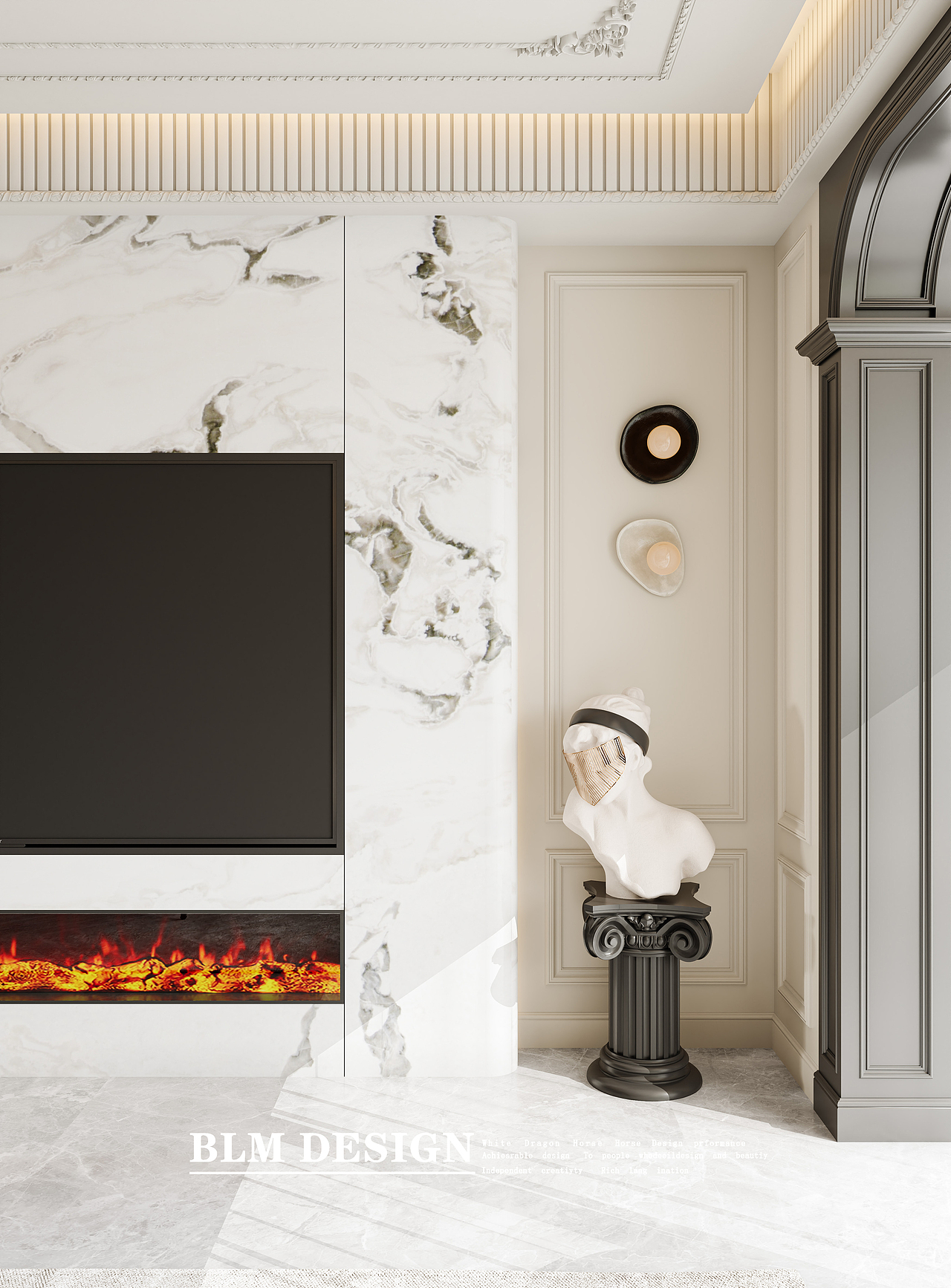 白龙马效果图（图ZMzkwMTEyMzc2） - 家装设计 - 站酷设计师白龙马效果图杨芸原创素材 - 站酷ZCOOL