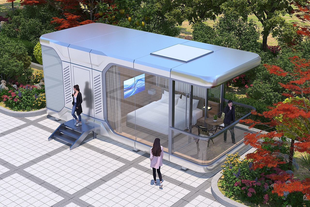 民宿太空舱设计方案（图ZMzkwMTE1ODEy） - 场景 - 站酷设计师空间设研所原创素材 - 站酷ZCOOL