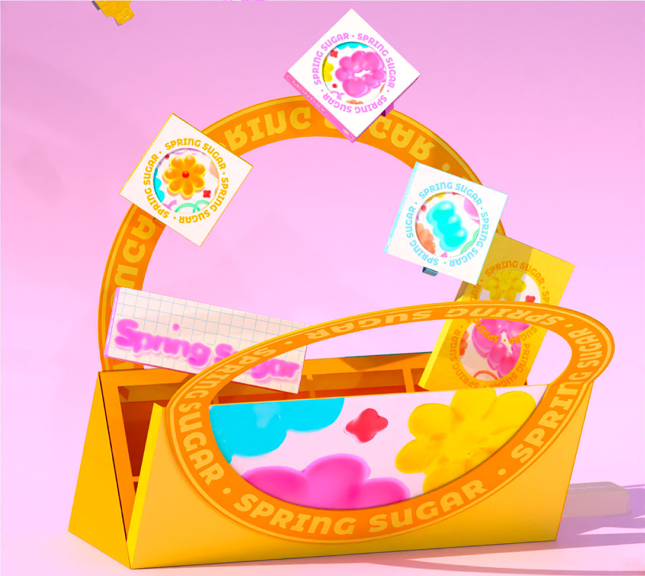 Spring Sugar美瞳包装礼盒设计