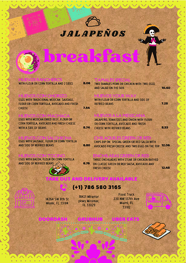 墨西哥风格 Restaurant Menu（图ZMzkwMTI5OTI0） - 海报 - 站酷设计师烟雨庄原创素材 - 站酷ZCOOL