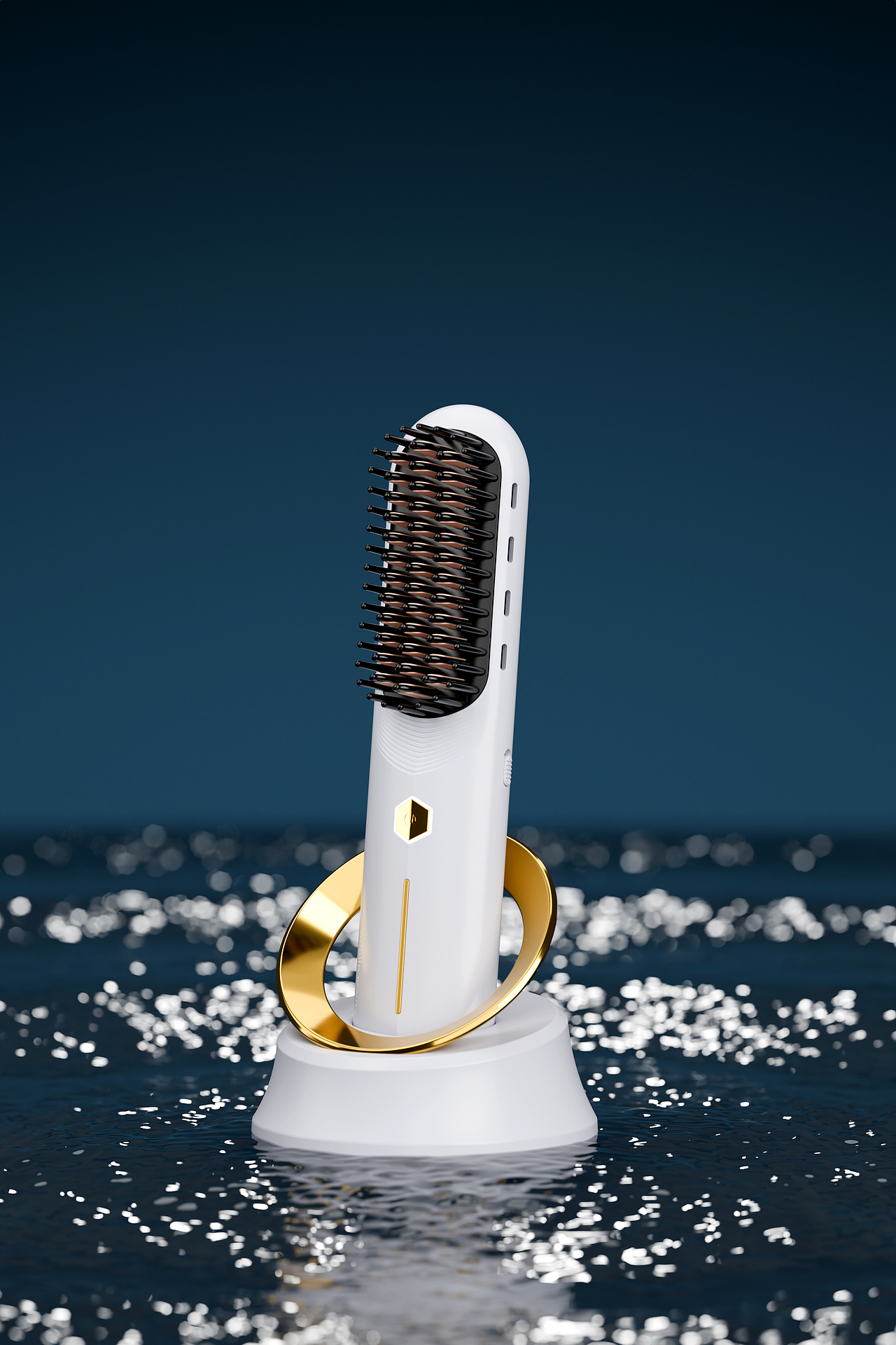 负离子直发梳最近渲染（图ZMzkwMTMwNDA0） - 电商 - 站酷设计师诸葛不亮I原创素材 - 站酷ZCOOL