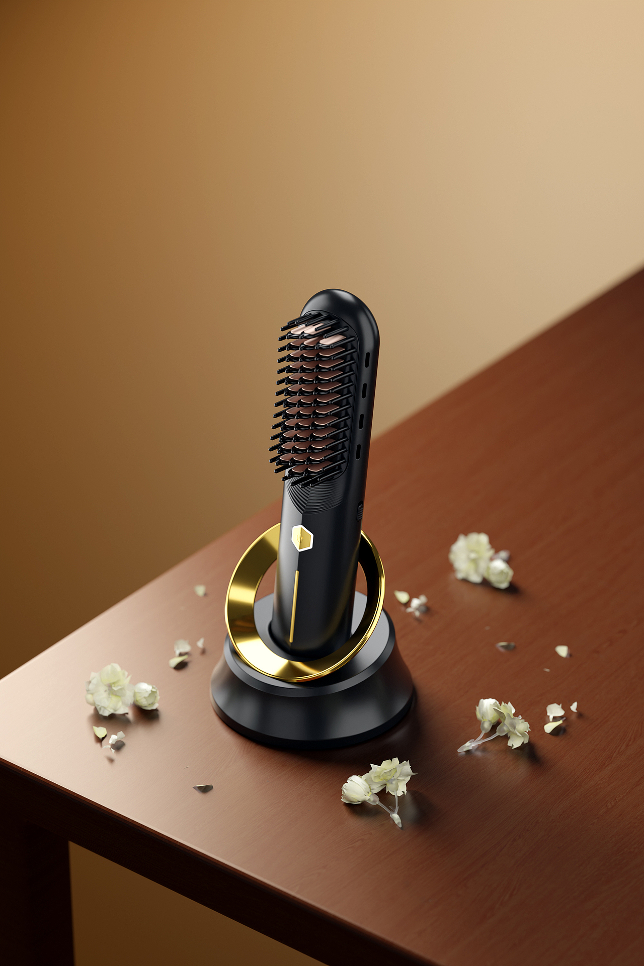 负离子直发梳最近渲染（图ZMzkwMTMwMzk2） - 电商 - 站酷设计师诸葛不亮I原创素材 - 站酷ZCOOL