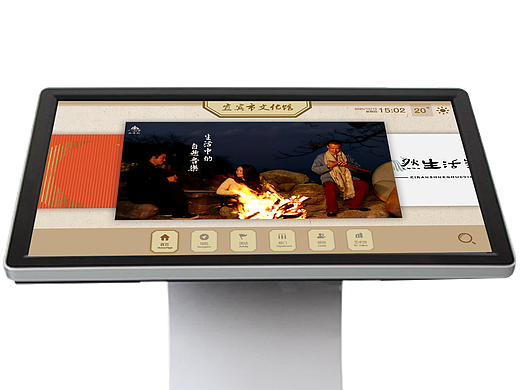 【宜宾文化馆】触摸屏UI设计稿