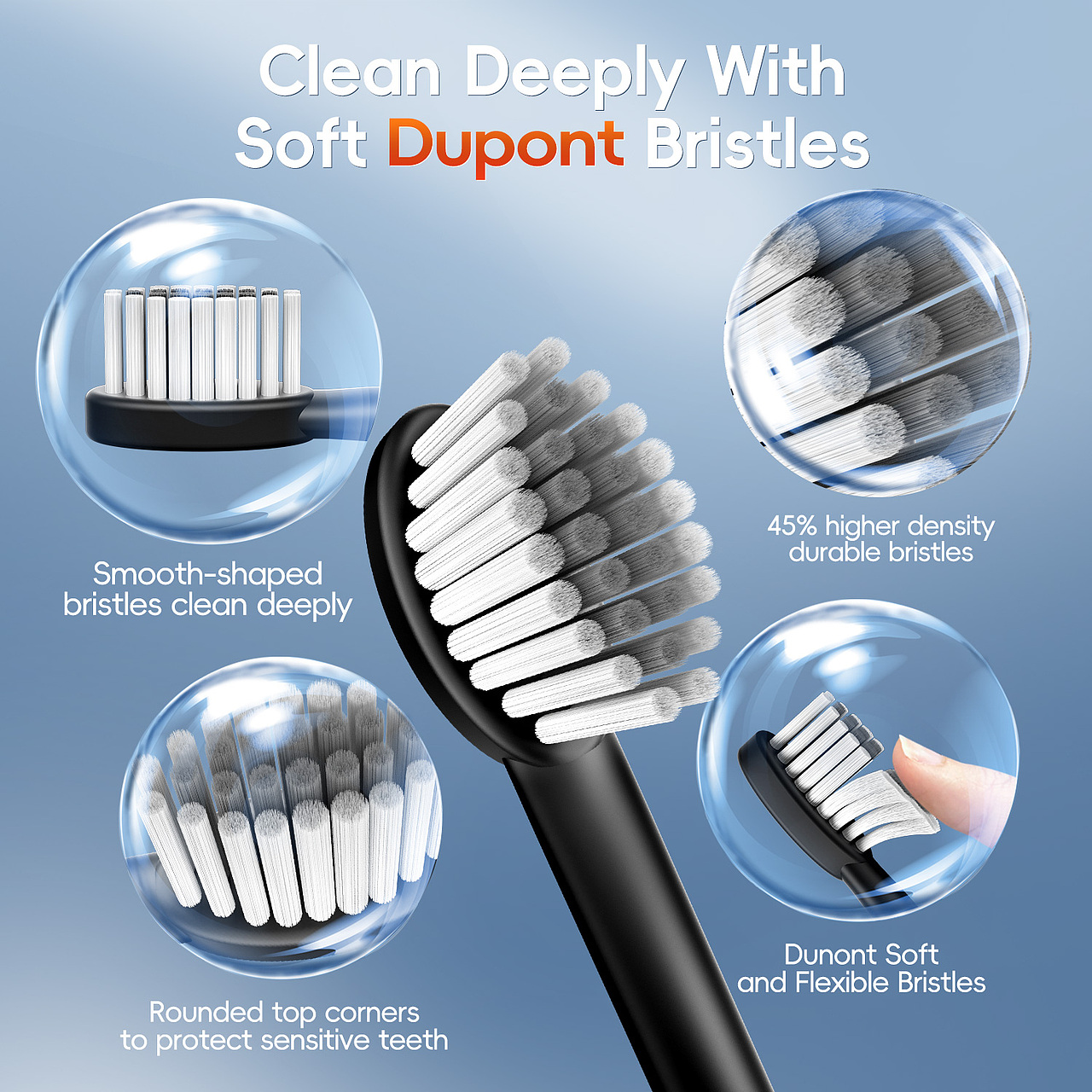 亚马逊跨境设计 电动牙刷 美容类主副图A+