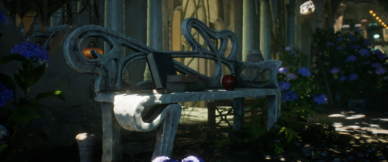 【UE5】神秘幻想类型 三维场景设计 地编 游戏场景