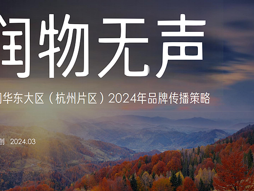 2024润物无声华润杭州片区年度品牌传播策略案