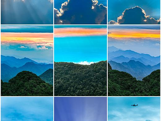 手机摄影笔记｜在华蓥山顶，寻找那一抹宁静与光明