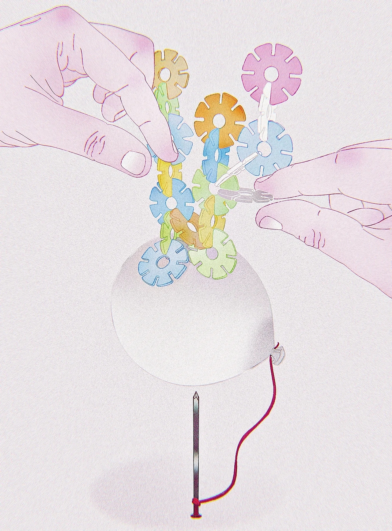 2025 ·《痕迹》系列插画 06（图ZMzkwMTUzNjAw） - 艺术插画 - 站酷设计师Magicle原创素材 - 站酷ZCOOL