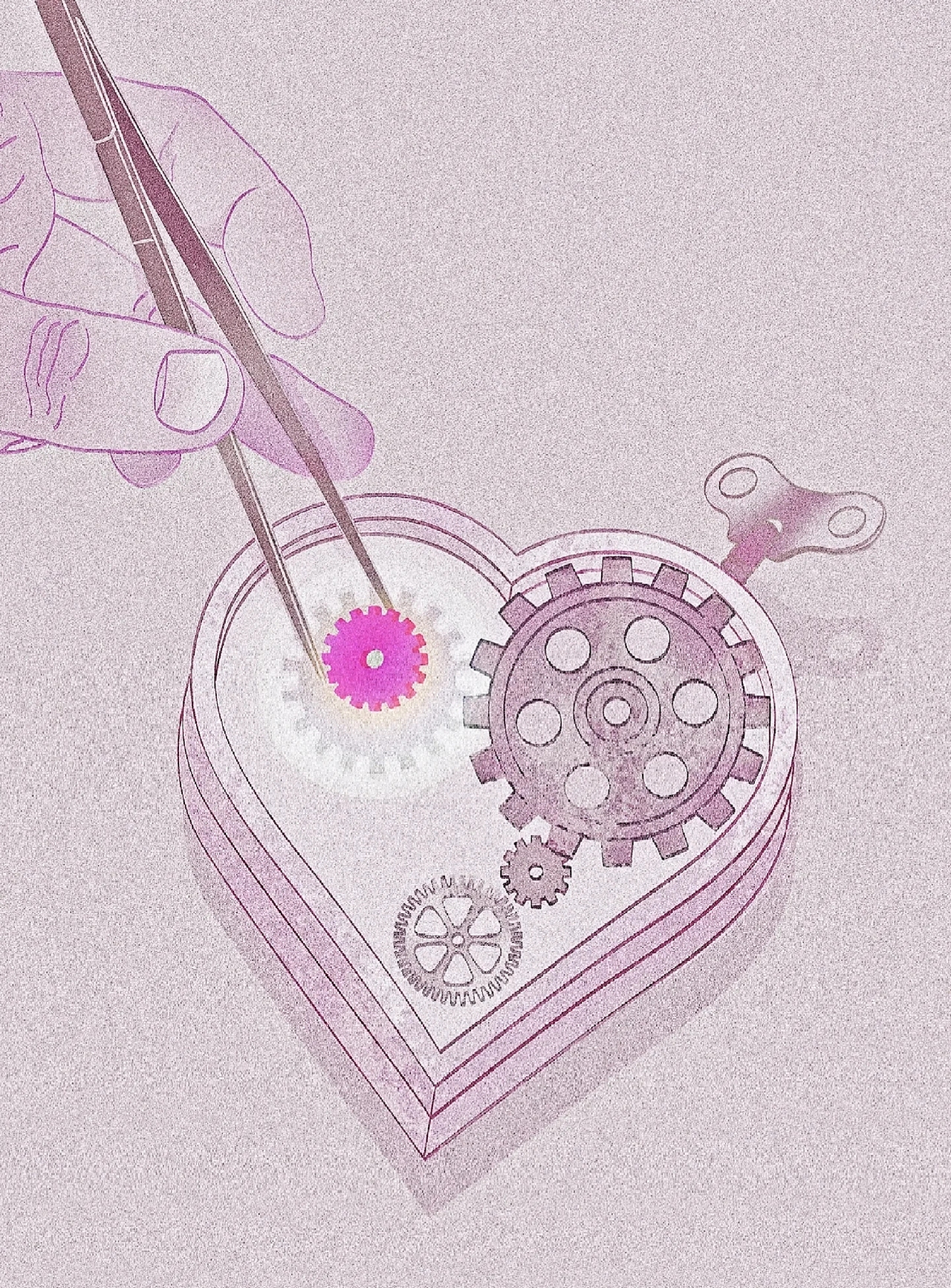 2025 ·《痕迹》系列插画 06（图ZMzkwMTUzNzcy） - 艺术插画 - 站酷设计师Magicle原创素材 - 站酷ZCOOL