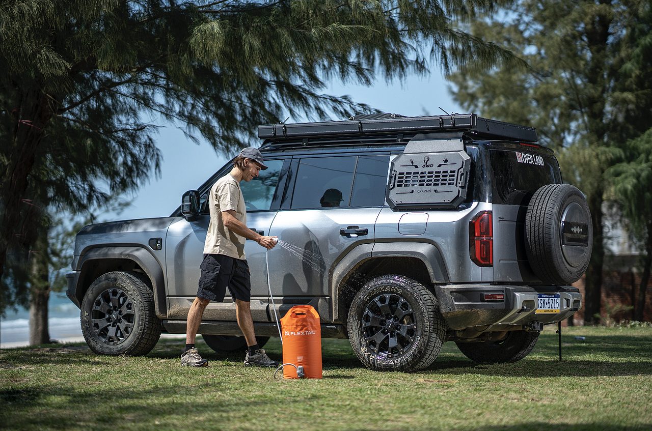 产品出海|出海TVC|户外淋浴器|淋浴桶 |创意+视频+图片