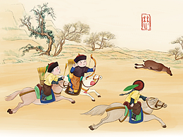 少儿杂志专栏插画