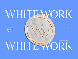 白沃 牙齿美白产品 品牌标志设计 logo设计 美白LOGO