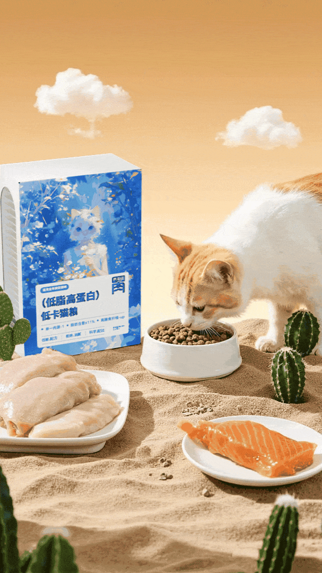 猫咪宠物食品包装全案设计 | LOGO/猫粮/猫条/猫罐头