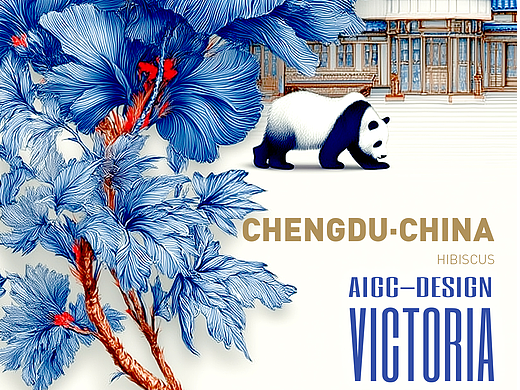 AIGC-《成都|芙蓉花》