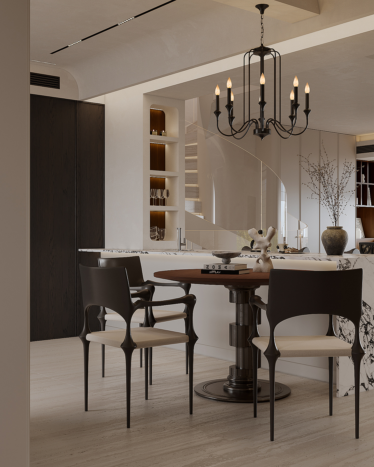 Vike表现新作-现代法式中古风（图ZMzkwMTgxMDI4） - 家装设计 - 站酷设计师william威哥原创素材 - 站酷ZCOOL