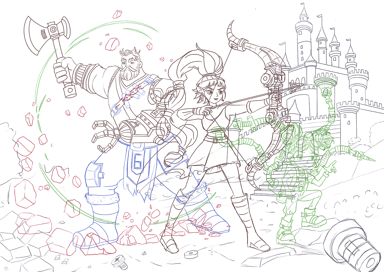 幻械童话：废墟中的星光誓约