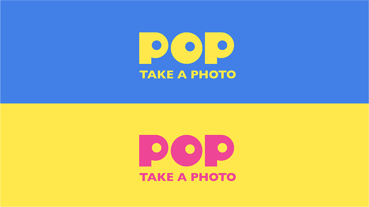 POP｜大头贴自拍馆品牌设计