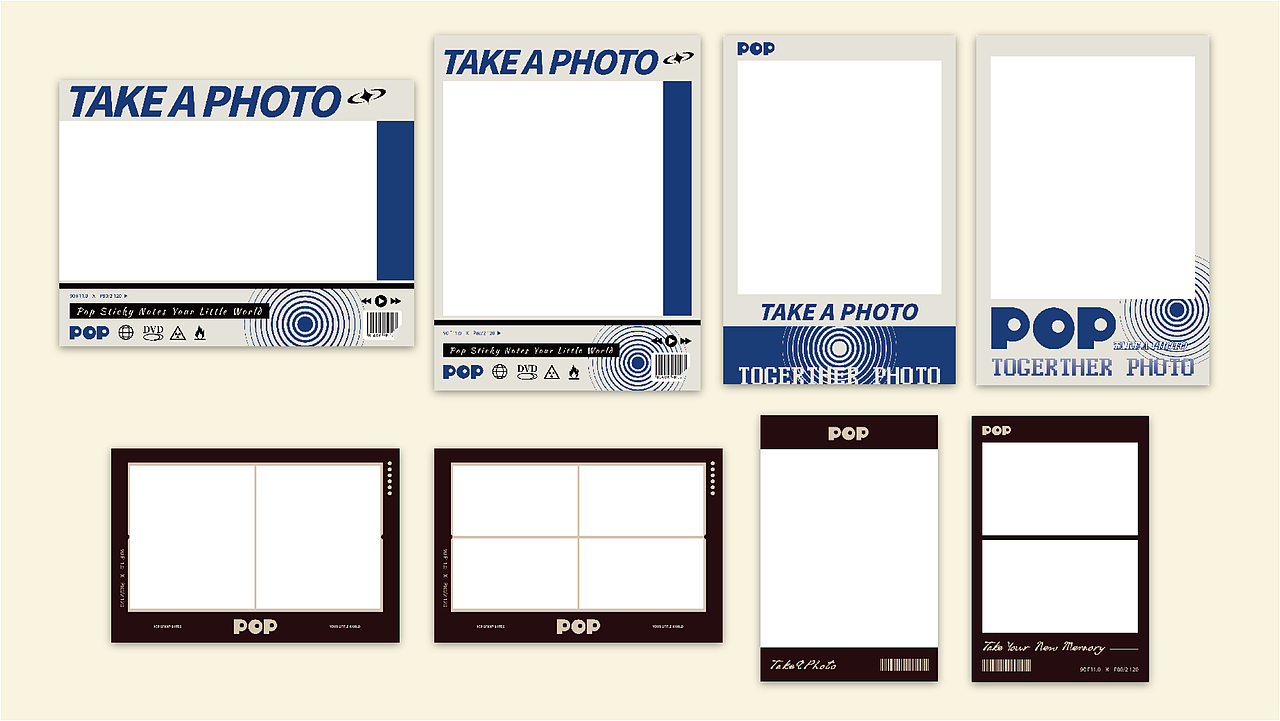 POP｜大头贴自拍馆品牌设计