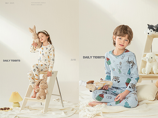 可爱事物｜儿童家居服