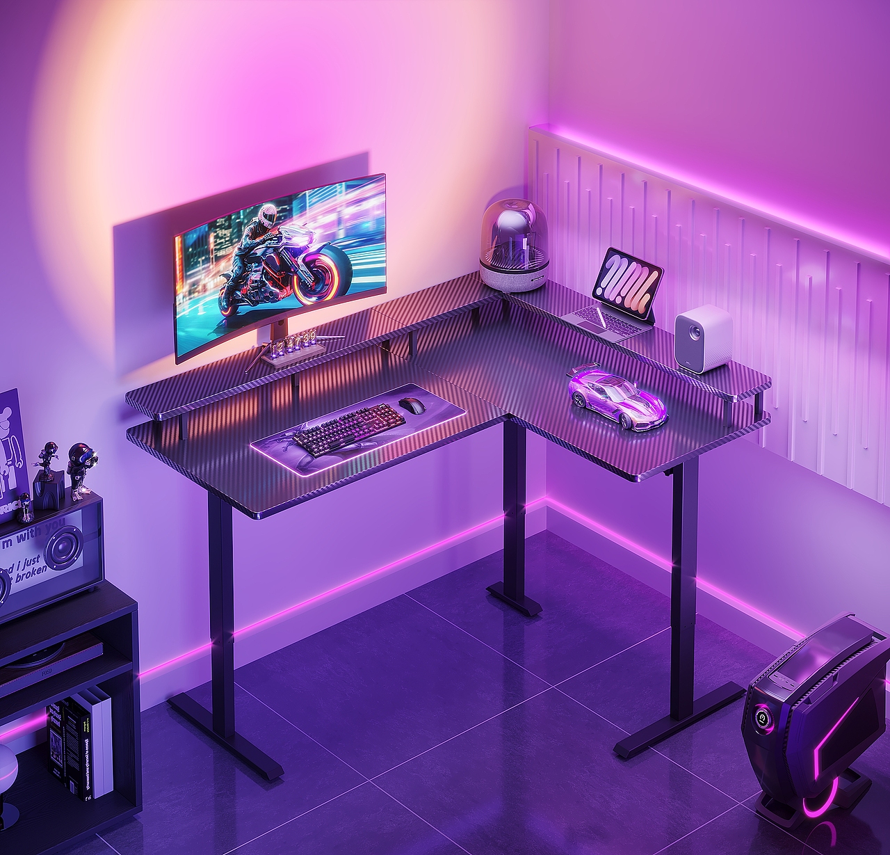霓虹灯电竞场景（图ZMzkwMTk2OTMy） - 场景 - 站酷设计师Z251144067原创素材 - 站酷ZCOOL