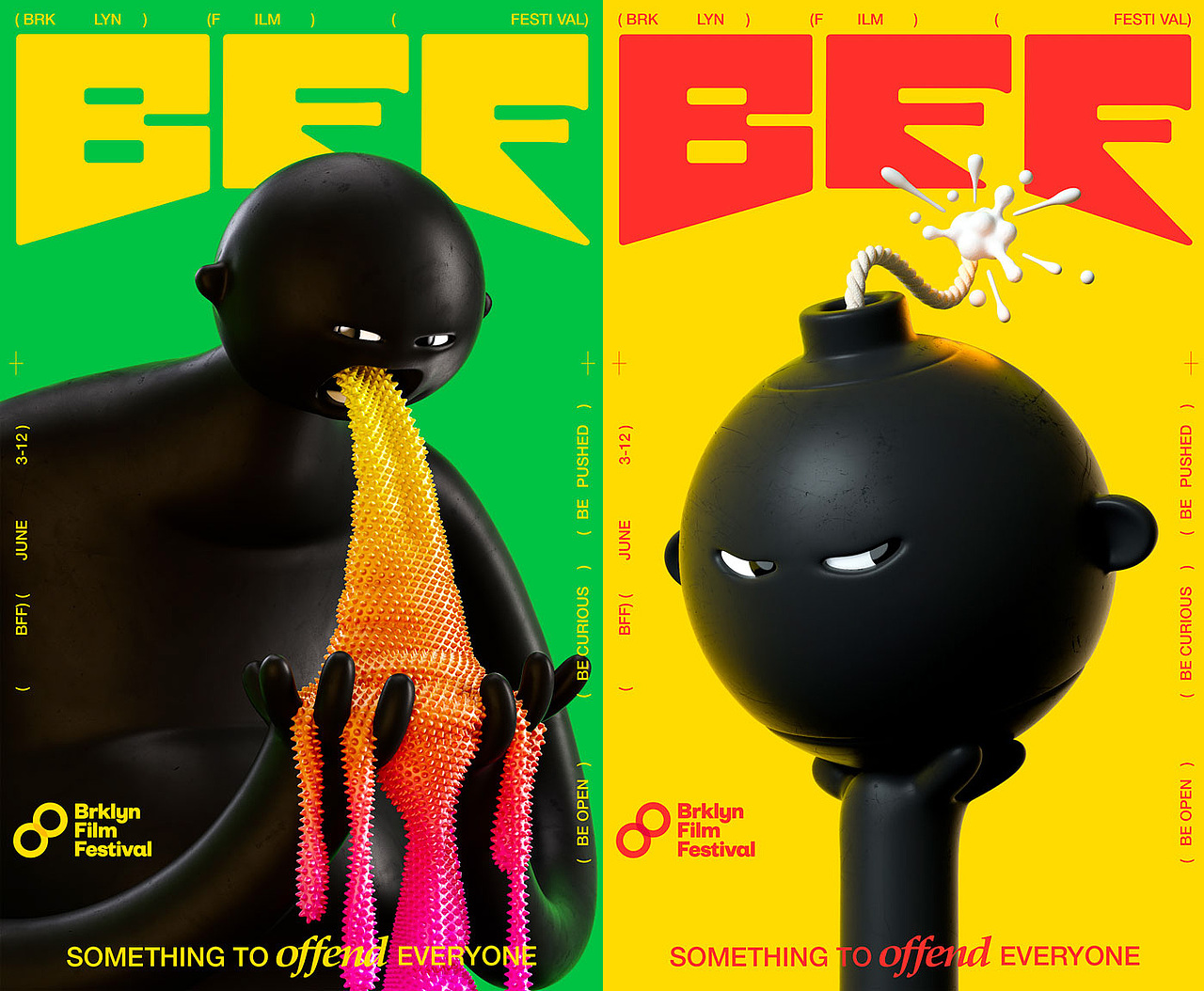 角色设计 | 布鲁克林电影节 Brooklyn Film Festival