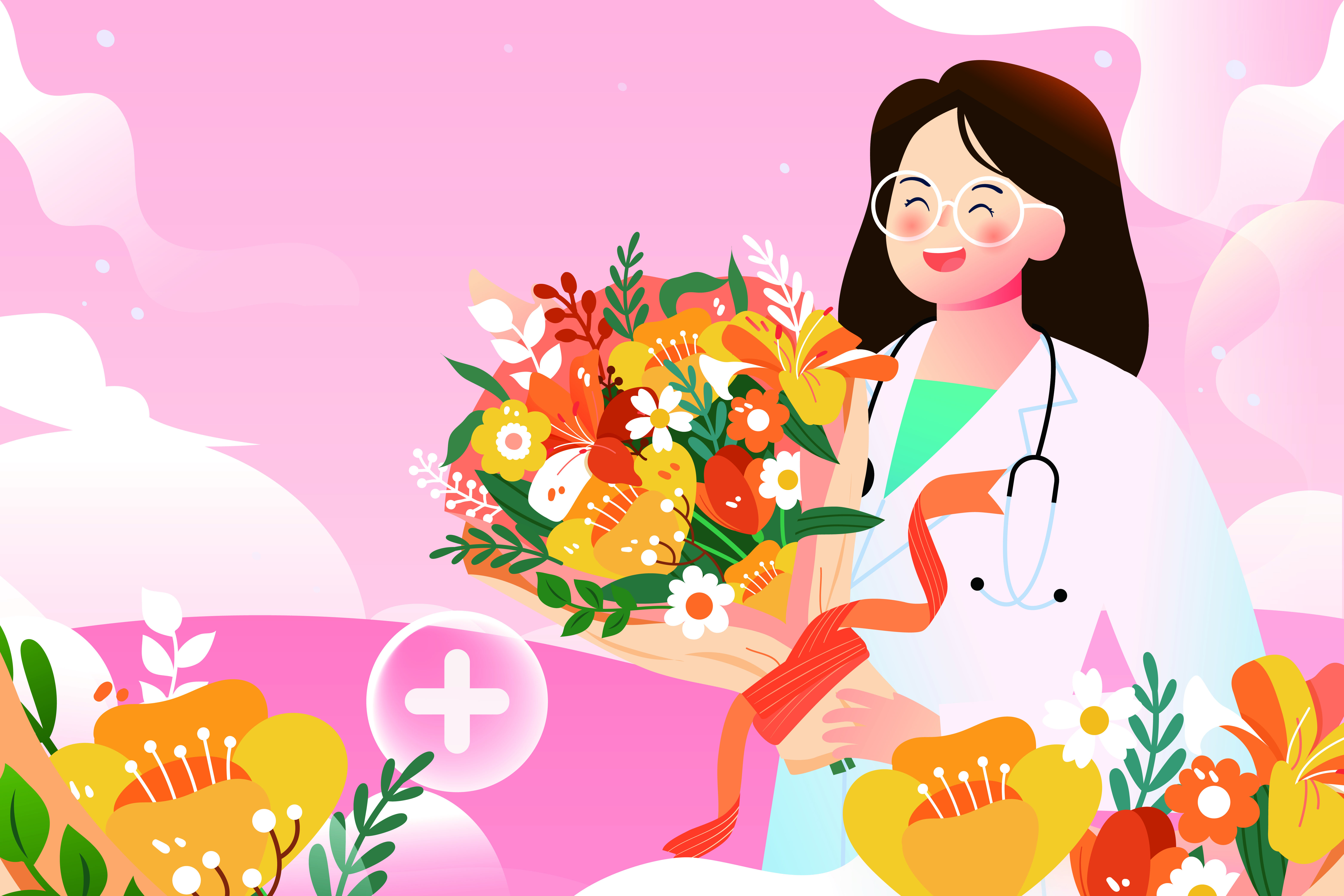 护士节宣传没灵感？这组“神仙素材”直接拯救你的KPI！（图ZMTUwODM5NjA=） - 资讯 - 站酷设计师站酷素材原创素材 - 站酷ZCOOL