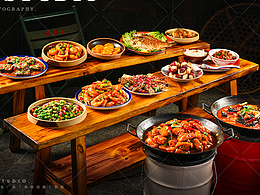 湖南湘菜｜板凳菜｜美食攝影｜酒店餐飲菜品拍攝｜私廚