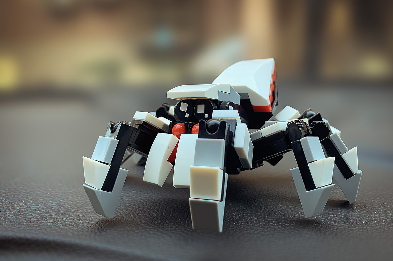 佛羅里達白跳蛛MOC（圖ZMzkwMjAzNTYw） - 玩具 - 站酷設計師領帶俠原創(chuàng)素材 - 站酷ZCOOL