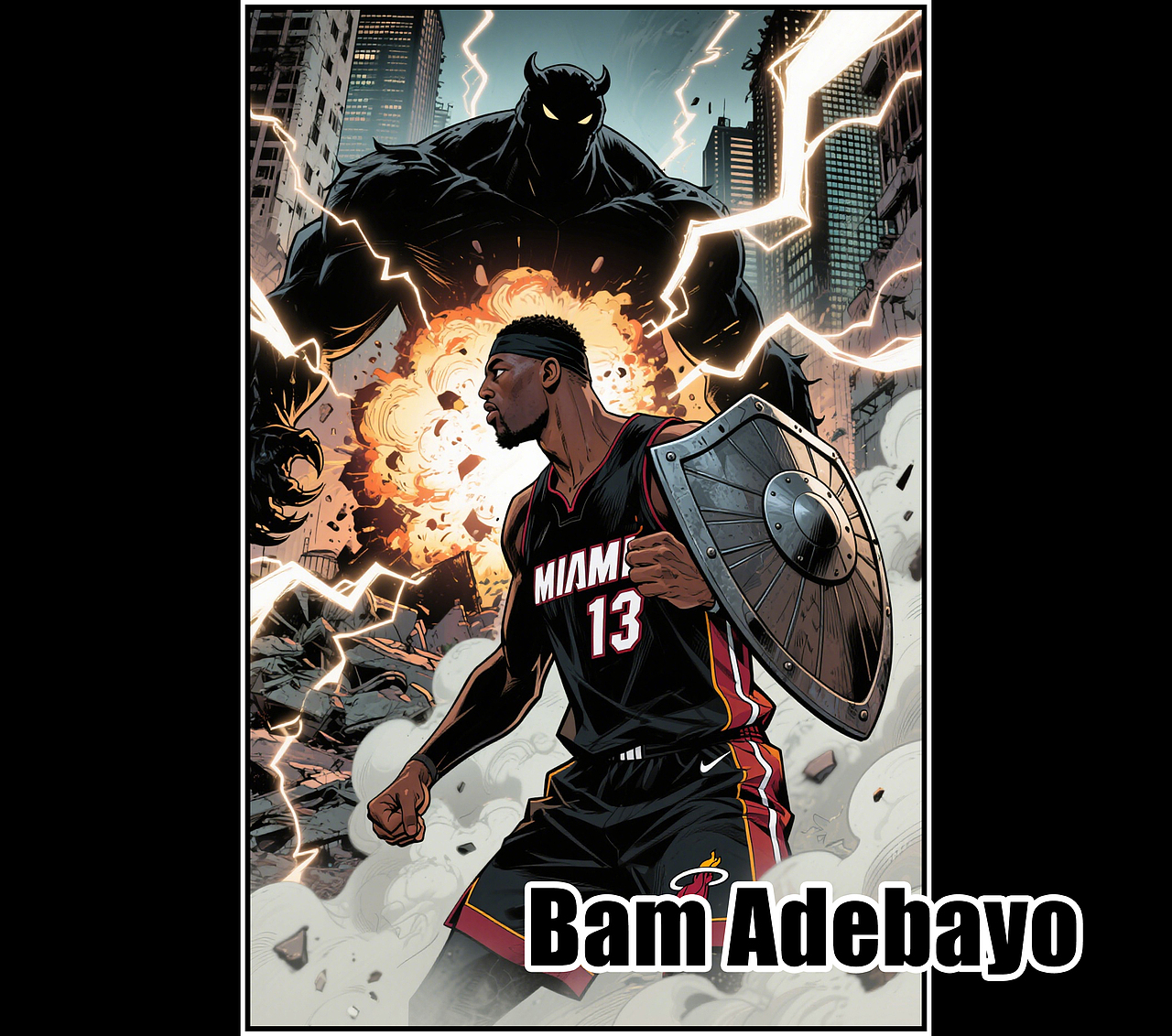 《NBA系列》001：巴姆·阿德巴约（Bam Adebayo）