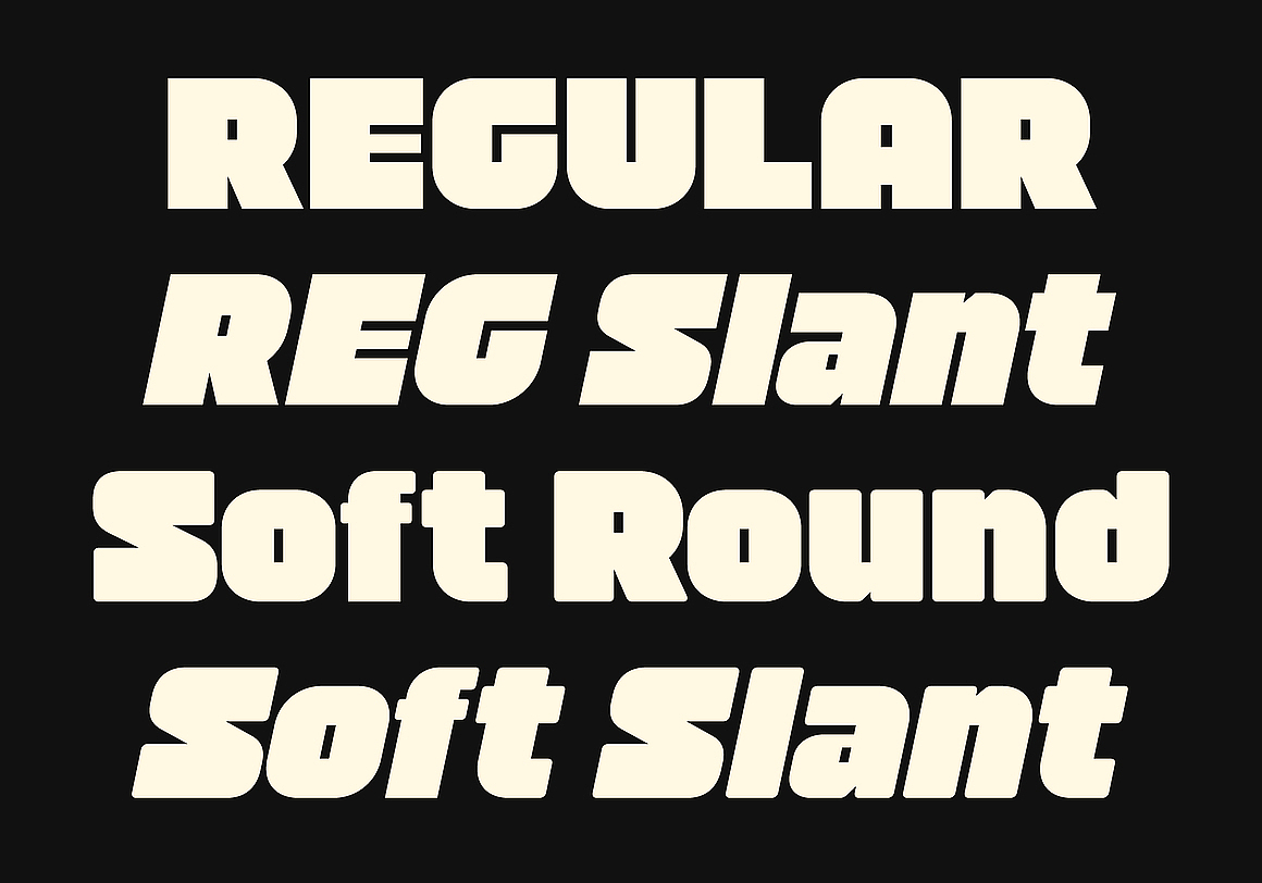 现代时尚粗体字海报封面标题宣传标语无衬线英文字体