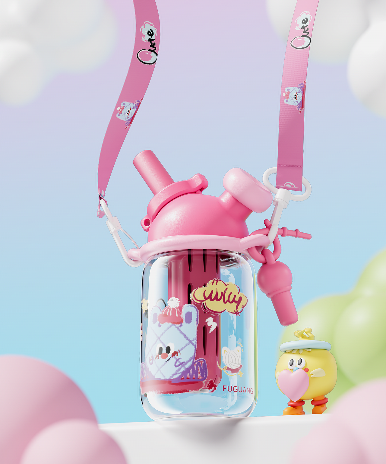 粉粉的 尊可爱!（图ZMzkwMjEyMjI4） - 产品 - 站酷设计师蒸汽波哥原创素材 - 站酷ZCOOL