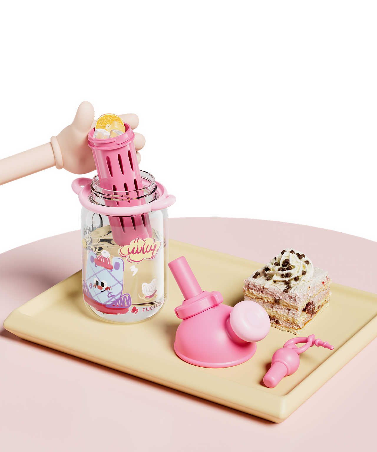 粉粉的 尊可爱!（图ZMzkwMjEyMjU2） - 产品 - 站酷设计师蒸汽波哥原创素材 - 站酷ZCOOL