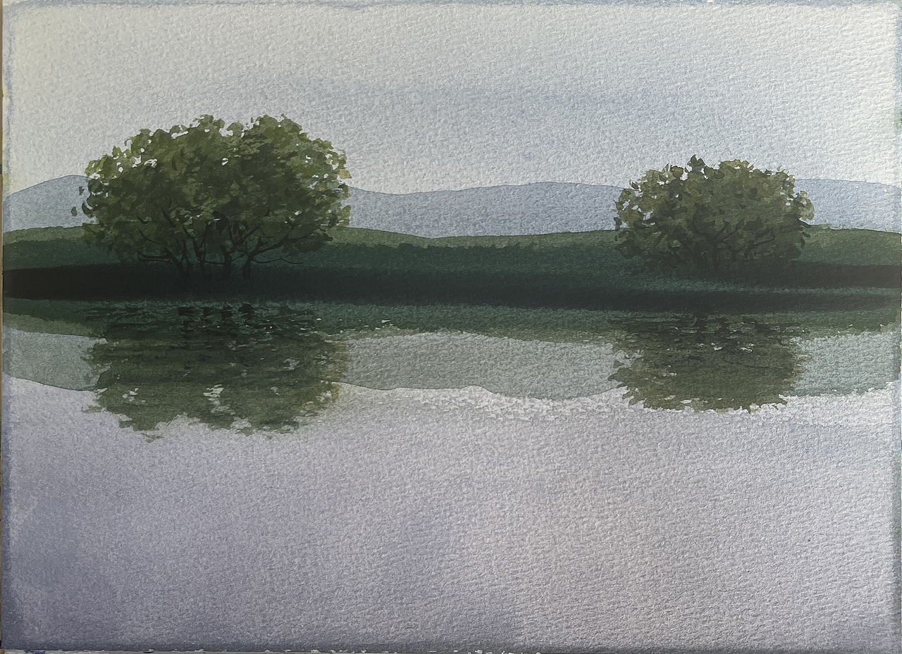 2025 四月 每日一画（图ZMzkwMjEzNTYw） - 绘画 - 站酷设计师孙小良的水彩画原创素材 - 站酷ZCOOL