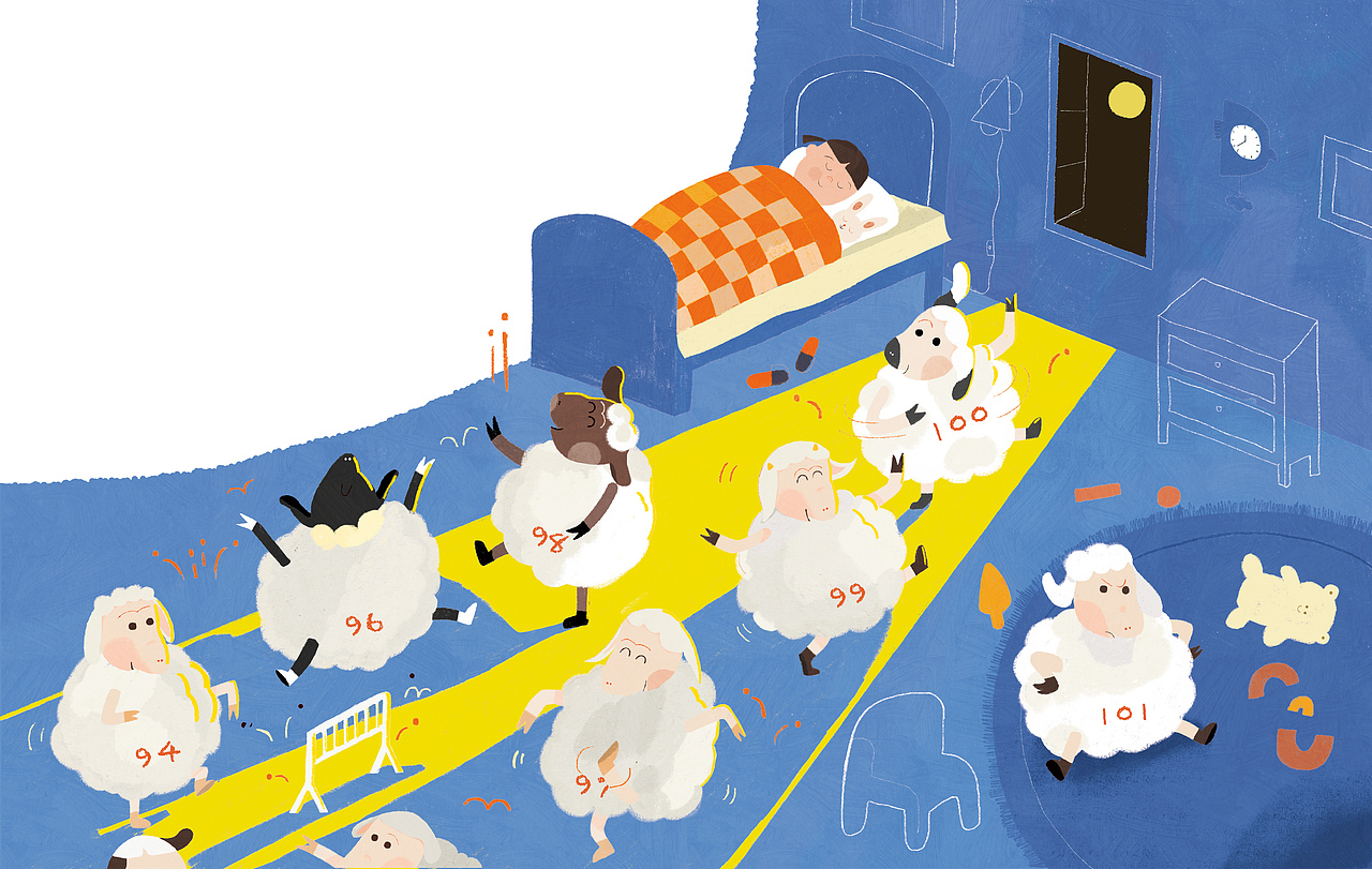 《第101只羊》妈妈娃娃 合作绘本（图ZMzkwMjE0NTI4） - 绘本 - 站酷设计师海狸z原创素材 - 站酷ZCOOL