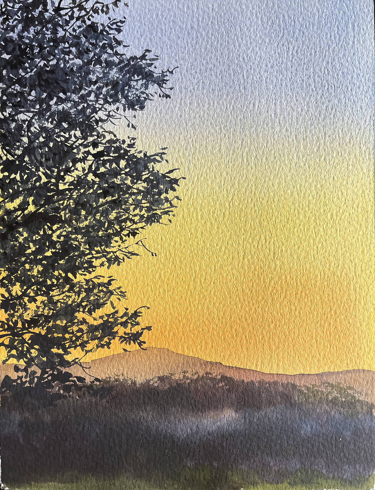 2025 四月 每日一画（图ZMzkwMjE2NDMy） - 绘画 - 站酷设计师孙小良的水彩画原创素材 - 站酷ZCOOL